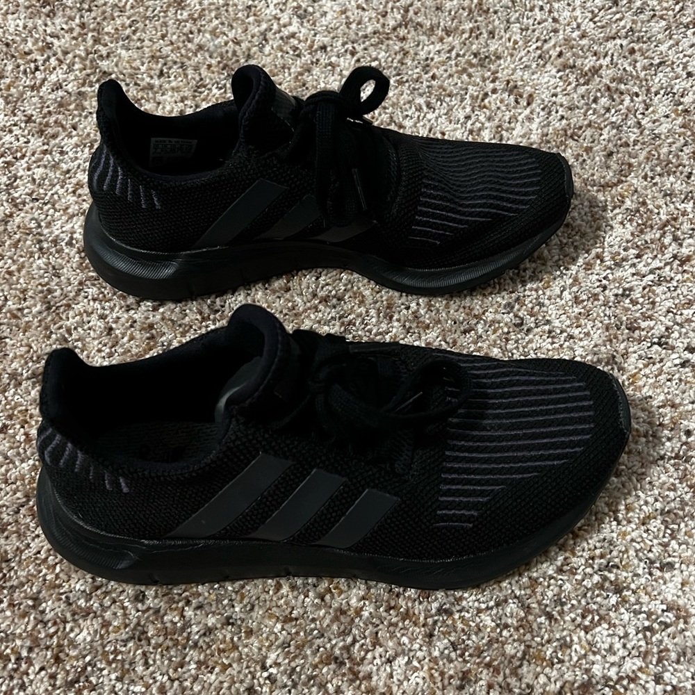 All black adidas